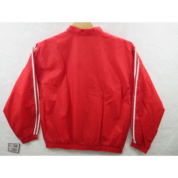 NWT Vtg Y2K 90s ADIDAS TEAM Jefferson Soccer Men XL Nylon Lined Full Zip Jacket - Picture 12 of 12